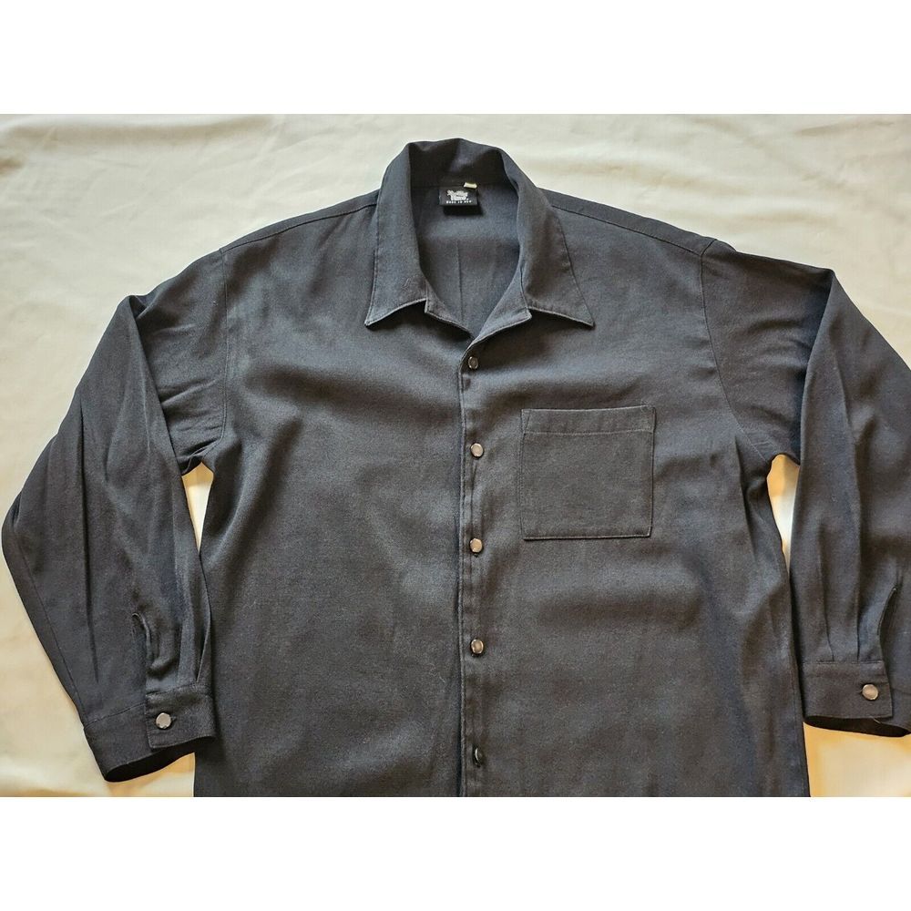 Rollin Hard Vintage 2000's Men's‎ Lowrider Button Up Shirt Size XL Black Rare